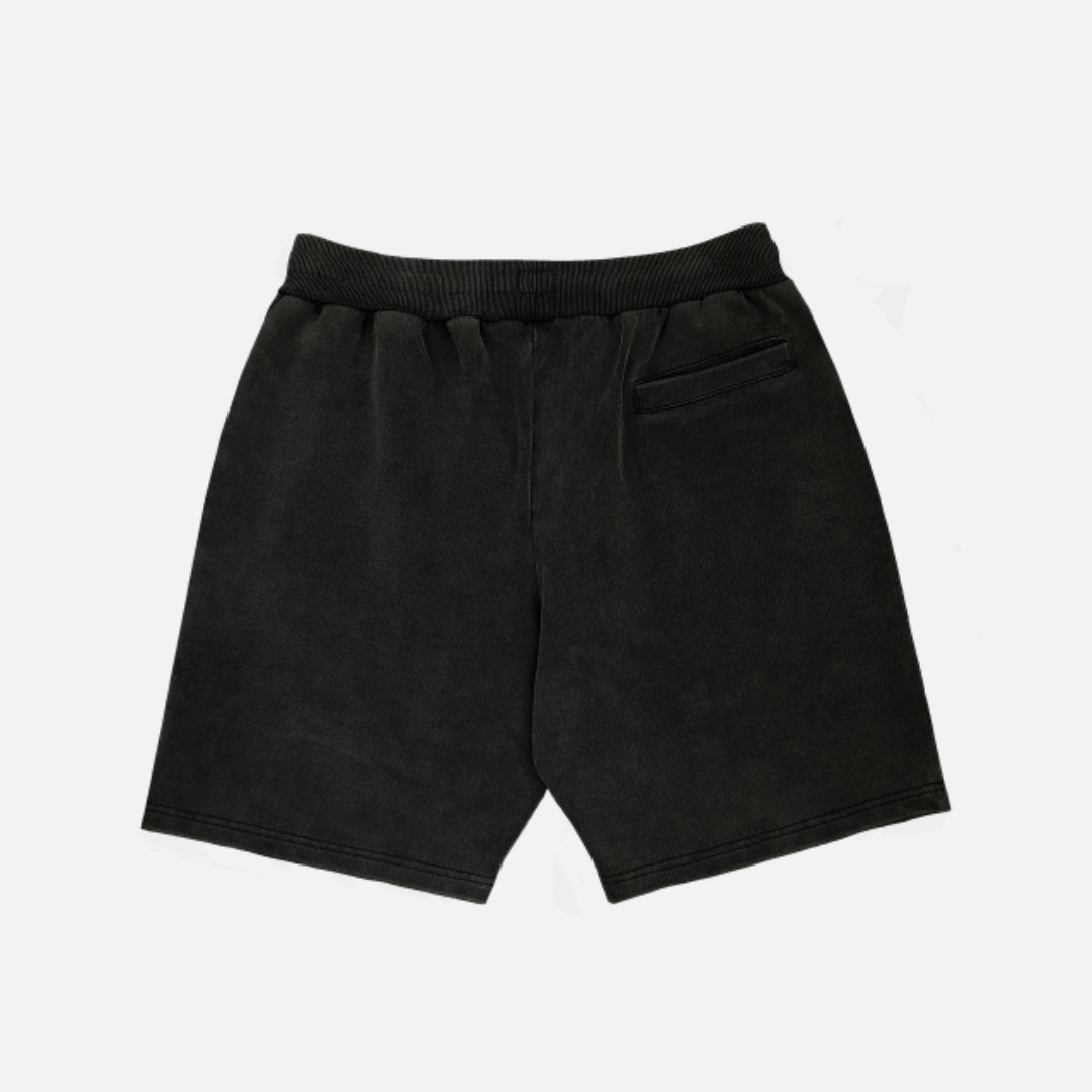 Savage Puss™ vintage black heavy shorts